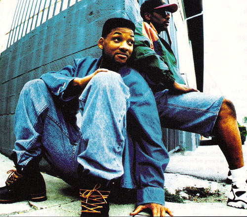 Will Smith and Jazzy Jeff 1993 Promo Photo Shoot