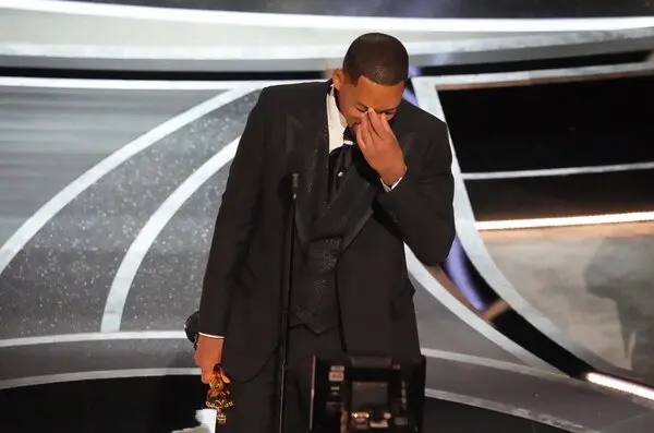 Will Smith crying at the Oscars